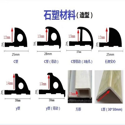 石塑仿大理石纹装饰线条 瓷砖修边条阳角线 压边条空心收口条护角